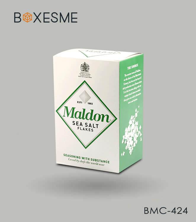 Salt sachet boxes